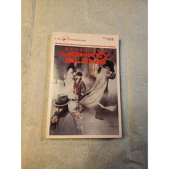 Monkey Island by Paula Fox Dell Yearling Book Paperback 1991 - Picture 1 of 8